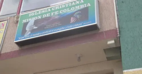 IGLESIA CRISTIANA MISION FE DE COLOMBIA IGLESIA CRISTIANA MISION FE DE COLOMBIA